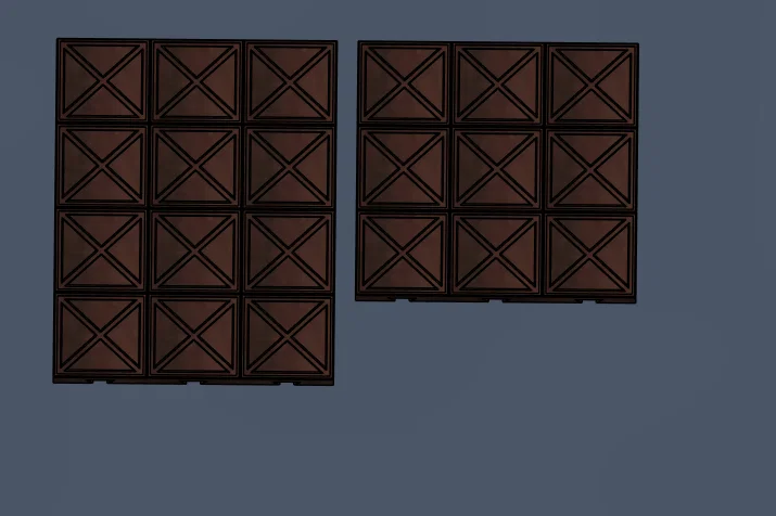 Lối đi modular 3D cho miniatures (Pasillos Modulares) - Suelos 3 - Image 1