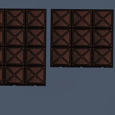 Lối đi modular 3D cho miniatures (Pasillos Modulares) - Suelos 3