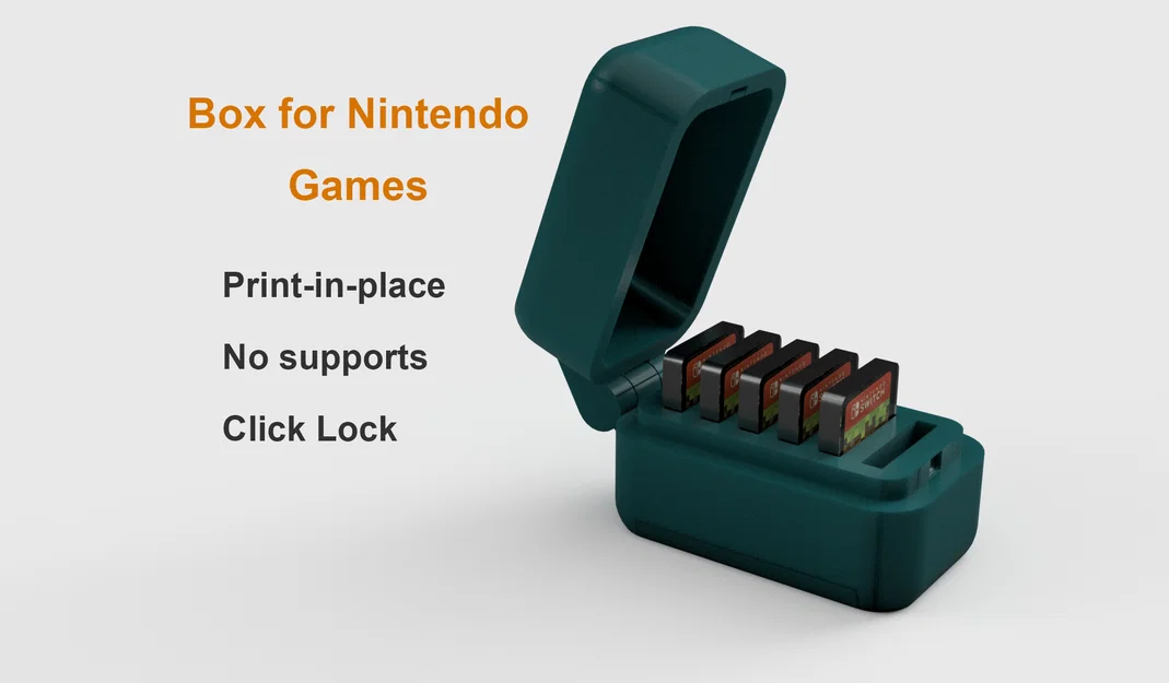 Hộp đựng băng game Nintendo Switch (Box for Nintendo games) - Image 1