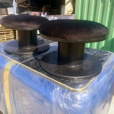 Spool Stool: Sáng tạo ghế đôn từ cuộn nhựa 3D cũ đầy phong cách