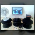 Spool Stool: Sáng tạo ghế đôn từ cuộn nhựa 3D cũ đầy phong cách - Thumbnail 4