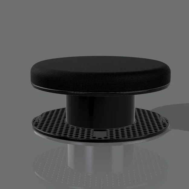 Spool Stool: Sáng tạo ghế đôn từ cuộn nhựa 3D cũ đầy phong cách - Image 5