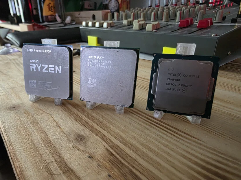 Giá đỡ trưng bày CPU - Phụ kiện trưng bày linh kiện máy tính - Image 1