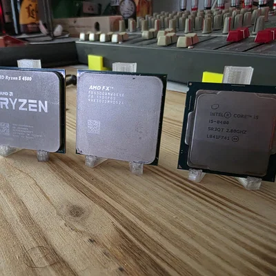 Giá đỡ trưng bày CPU - Phụ kiện trưng bày linh kiện máy tính