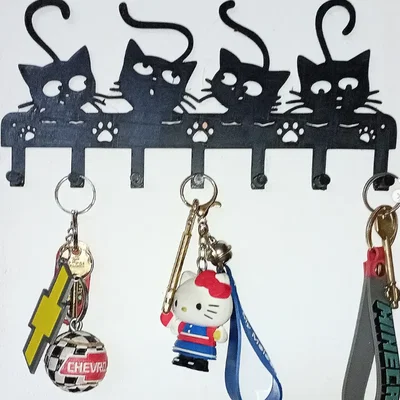 Móc treo chìa khóa hình mèo con (Porta llaves Gatitos) siêu dễ thương