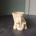 Chậu Cây 3D Voi Ma Mút Đáng Yêu (Cute Mammoth Planter) Độc Đáo - Thumbnail 3