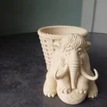 Chậu Cây 3D Voi Ma Mút Đáng Yêu (Cute Mammoth Planter) Độc Đáo - Thumbnail 4