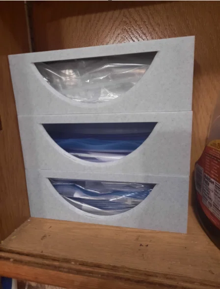 Giá đỡ túi Ziploc in 3D: Giải pháp sắp xếp nhà bếp thông minh - Image 1