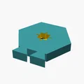 MTG — Bộ đếm Mana Barrel Counter (Hex Dial 3 trống) - Thumbnail 4