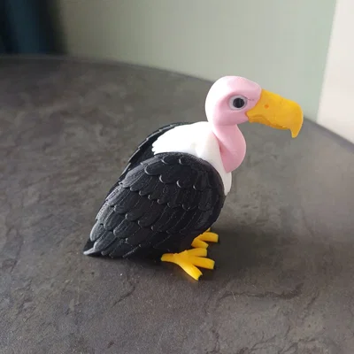 Tượng Chim Kền Kền Dễ Thương (Cute Vulture Figurine)