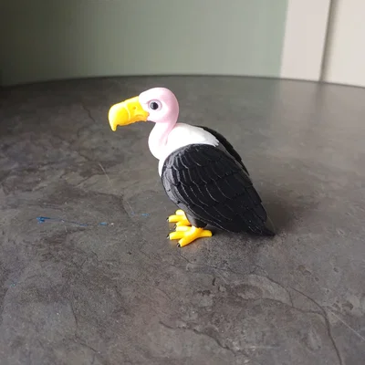 Tượng Chim Kền Kền Dễ Thương (Cute Vulture Figurine)