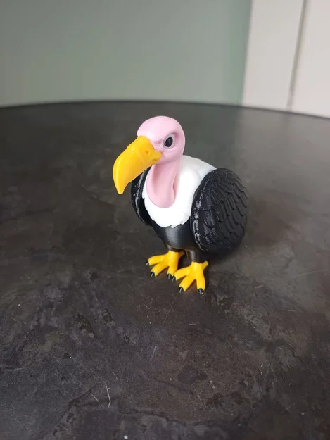 Tượng Chim Kền Kền Dễ Thương (Cute Vulture Figurine) - Image 4