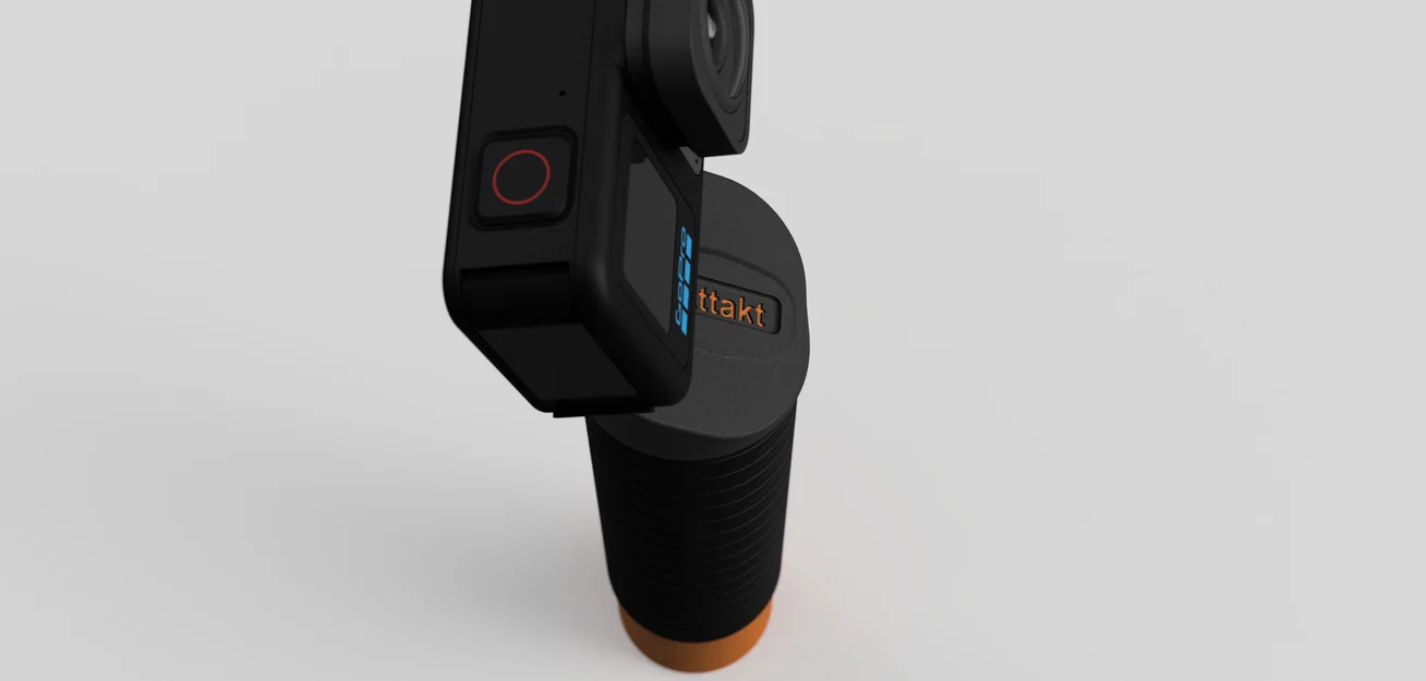 Attakt – Tay cầm nổi cho action camera (ngàm GoPro 3 chấu) - Image 10