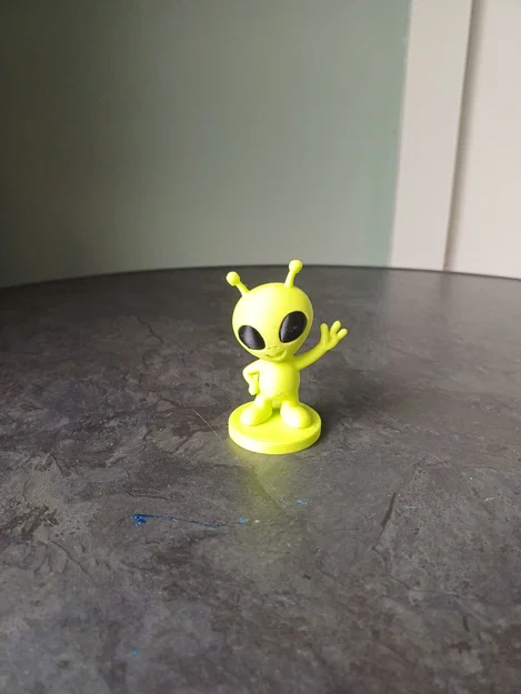 Tượng Người Ngoài Hành Tinh Dễ Thương (Cute Alien Figurine) - Image 3