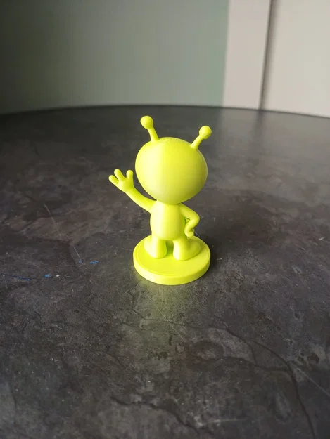 Tượng Người Ngoài Hành Tinh Dễ Thương (Cute Alien Figurine) - Image 4