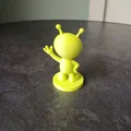 Tượng Người Ngoài Hành Tinh Dễ Thương (Cute Alien Figurine) - Thumbnail 4