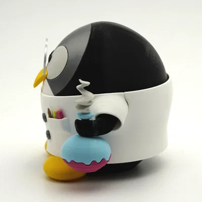 Tux Chemist – Mô hình 3D in được