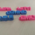 Móc khóa tên in 3D cá nhân hóa - Độc đáo và ý nghĩa - Thumbnail 2