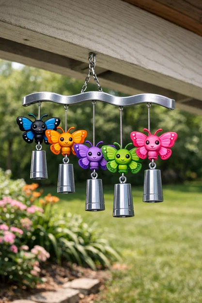 Chuông gió Bươm bướm (Butterfly Windchimes) - Image 1