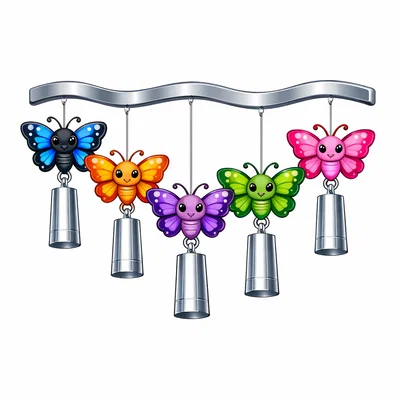 Chuông gió Bươm bướm (Butterfly Windchimes)