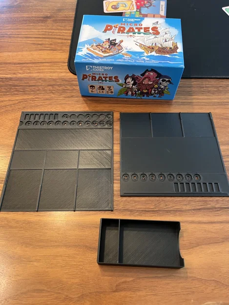 Khay tổ chức bàn chơi Micro Pirates (Player Mat Organizers) - Image 2