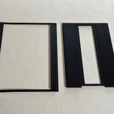 Insert film holder 4x5 cho film 35mm cắt (cut film)