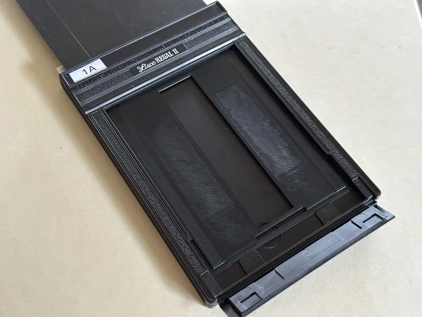 Insert film holder 4x5 cho film 35mm cắt (cut film) - Image 2