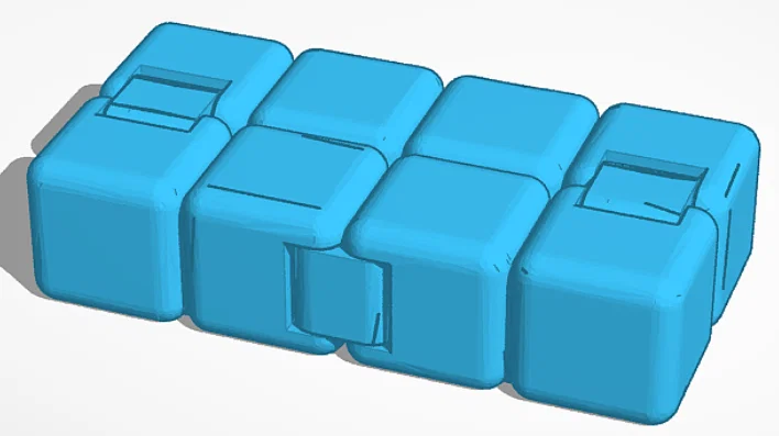 Infinity Cube - Đồ Chơi Giải Trí Xoay Lật Không Ngừng Nghỉ - Image 1