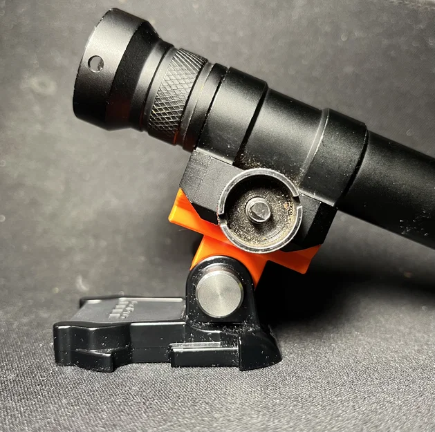 Đầu chuyển đổi Picatinny sang GoPro cho đèn pin và thiết bị - Image 3