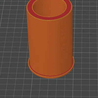 Bộ adapter tăng đường kính trục đỡ cuộn nhựa in 3D tiện lợi