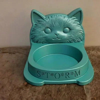 Bát ăn cho mèo (Pet bowl) thiết kế cá nhân hóa in 3D độc đáo