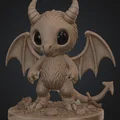 Mô hình 3D Jersey Devil chi tiết - Tượng trưng bày phong cách kỳ ảo - Thumbnail 2