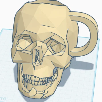 Skull 12oz Can Holder (Tay cầm hình đầu lâu cho lon 12 oz)