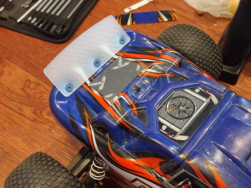 Cánh gió sau (Rear Wing Spoiler) thay thế cho Traxxas Rustler 2WD - Image 1