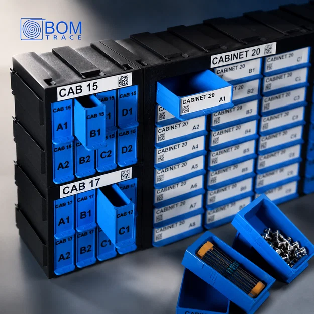 Hệ Tủ Lưu Trữ Modular BOM-Trace (Modular Storage Cabinet System) - Image 2