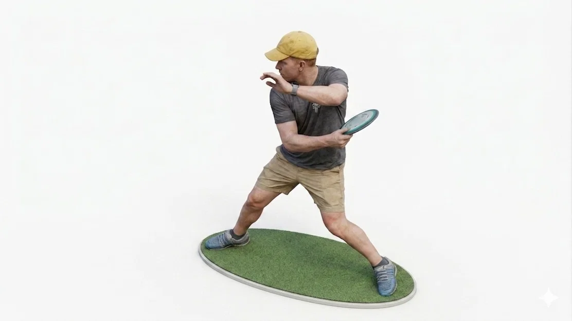Mô hình trang trí cúp Disc Golf cá nhân hóa đầy ấn tượng - Image 1