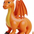 Mô hình Fantasy Dragon 3D - Thiết kế rồng đáng yêu để bàn - Thumbnail 1