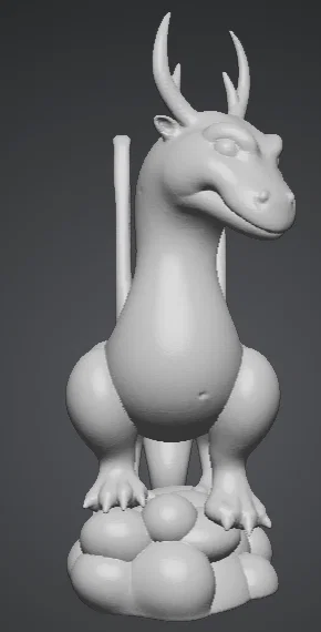 Mô hình Fantasy Dragon 3D - Thiết kế rồng đáng yêu để bàn - Image 3