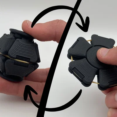 Fidget Squeezer – Đồ chơi bóp nặn fidget in 3D