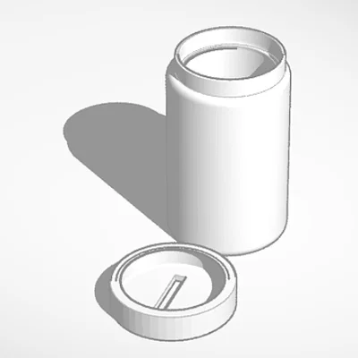 Hũ Mason Jar 3D Đa Năng - Ống Đựng Tiền Xu Tiện Lợi