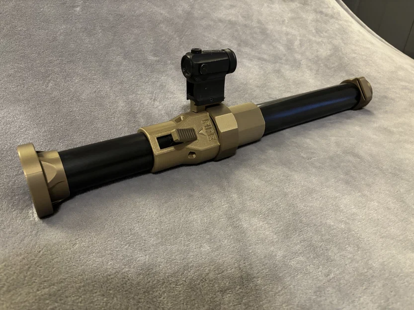 PF-1 – Bệ phóng rocket Airsoft 40mm đơn giản, dễ lắp ráp - Image 2