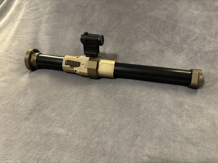 PF-1 – Bệ phóng rocket Airsoft 40mm đơn giản, dễ lắp ráp - Image 3