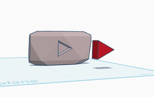 Mô hình 3D Diamond Play Button trang trí bàn làm việc cực chất - Image 2