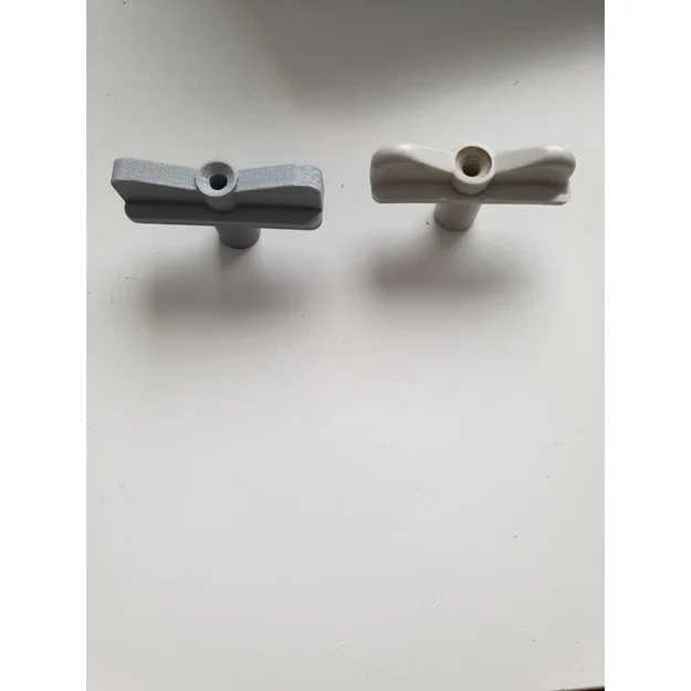 Khóa xoay cửa tủ ngăn kéo cho xe Caravan 3D model - Image 1