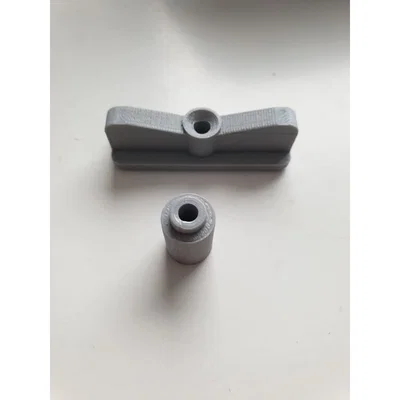 Khóa xoay cửa tủ ngăn kéo cho xe Caravan 3D model
