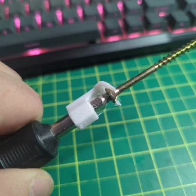 Bit Grip - Phụ kiện in 3D giúp giữ chặt vít vào đầu tua vít