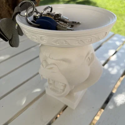 Khay Đựng Đồ Hình Gorilla 3D - Mẫu Decor Độc Đáo Cho Bàn Làm Việc