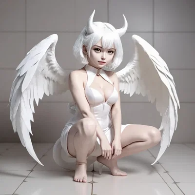 Mô hình 3D nhân vật thiên thần nhỏ (Little Angel) dễ in, chi tiết cao