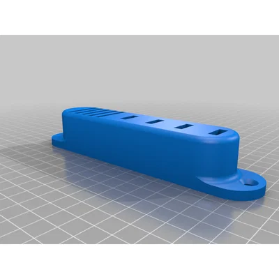 Khay giữ USB và thẻ nhớ SD in 3D tiện lợi cho bàn làm việc