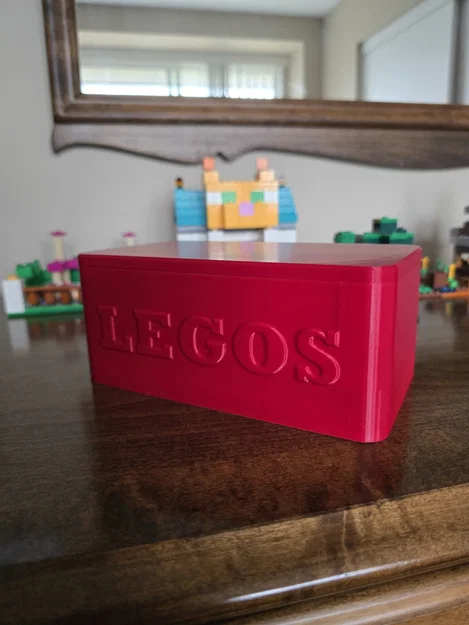 Lego Container – Hộp đựng LEGO có nắp - Image 1